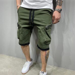 Multi-pocket Cargo Shorts